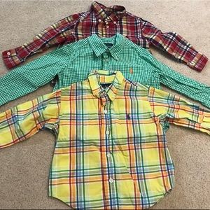Set of 3 Ralph Lauren oxfords
